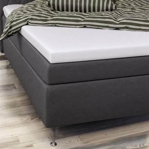 Bambu lakan - Formsydda lakan 140x200x8 cm - Vit - 100% bambu - Lakan till bäddmadrassen
