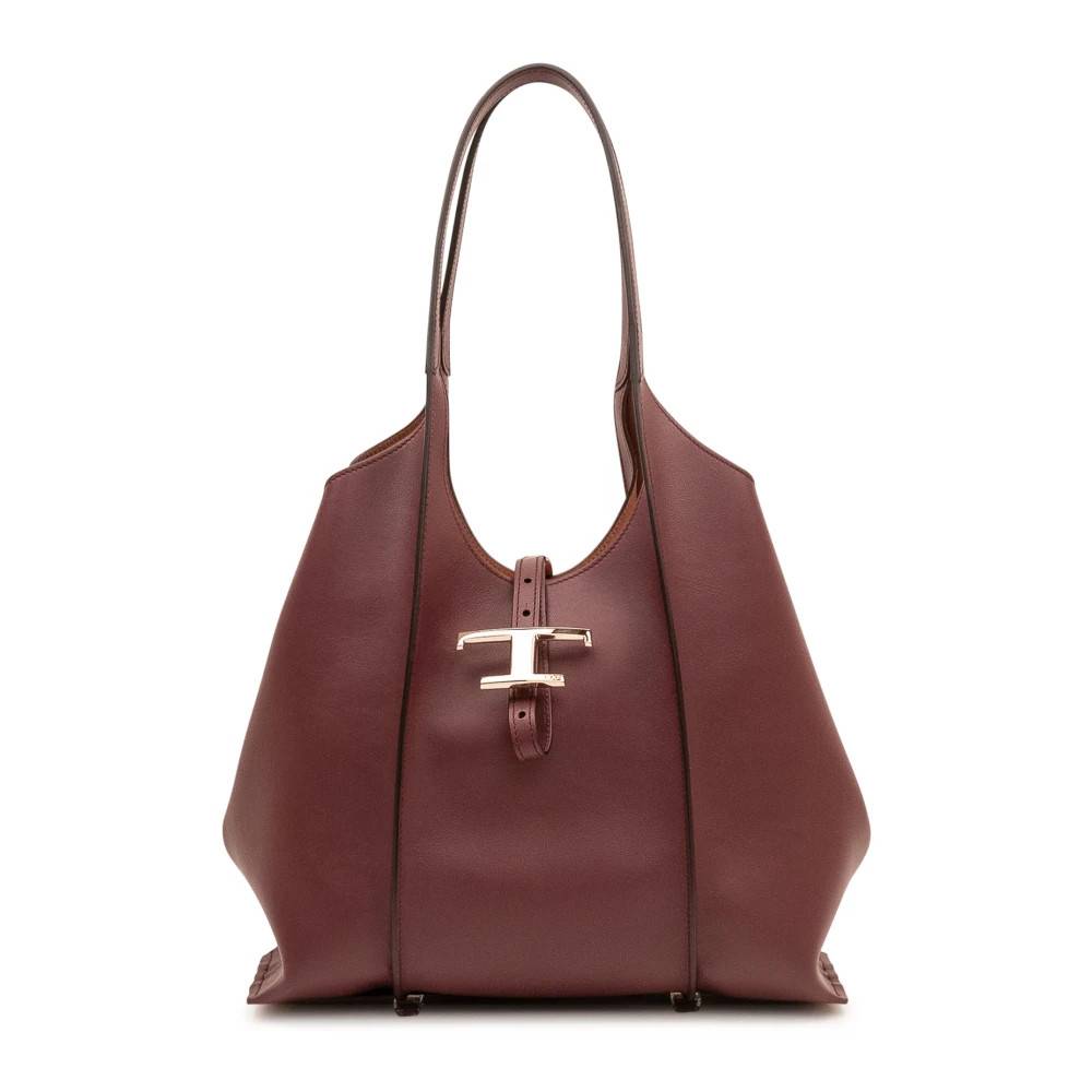 Tod's T Timeless Shopping Bag - Tasker - Dame - Brun - ONE SIZE -
