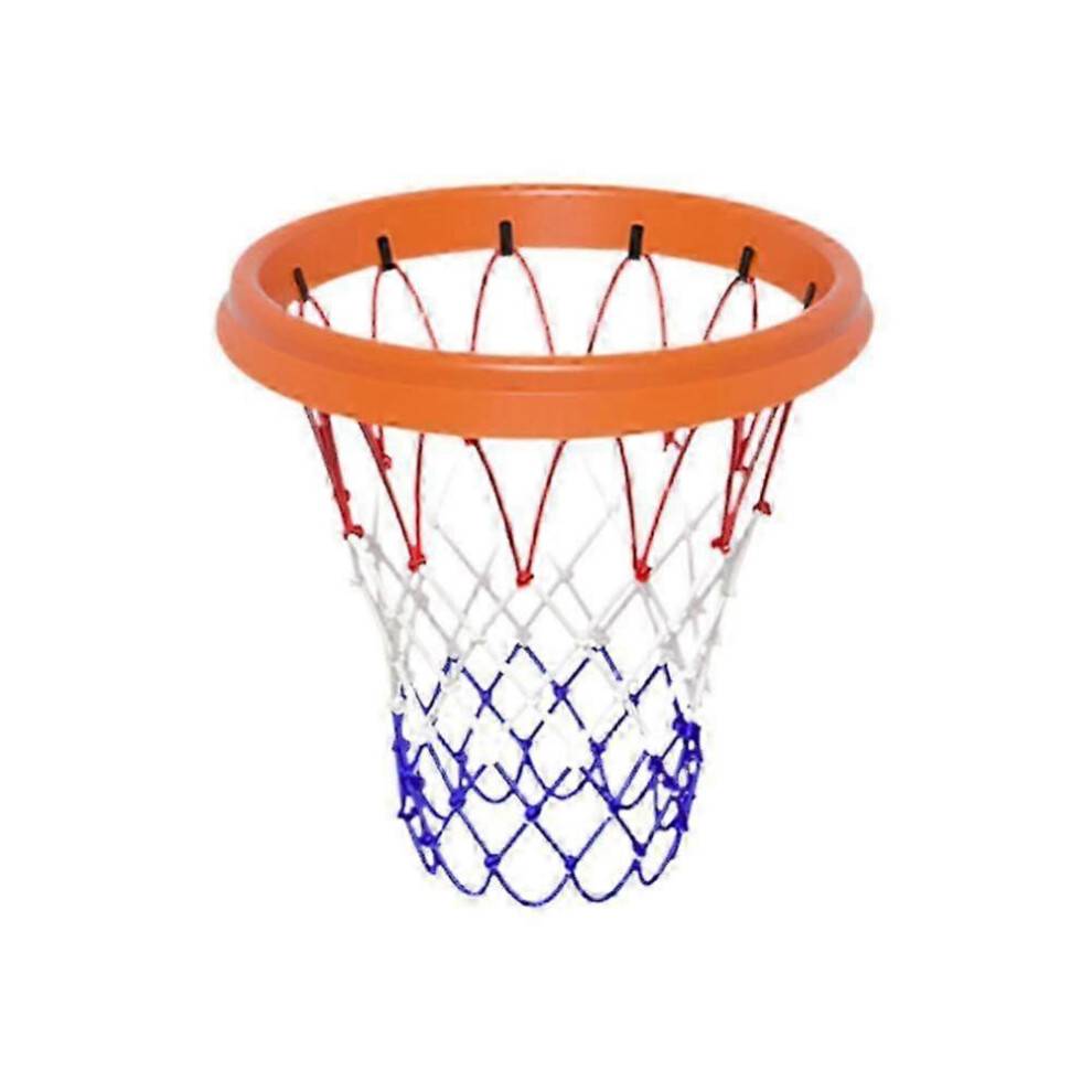 Bærbart basketballnet, let at installere, kaste og fastgøre, holdbart allvejrsnet, kantløse kurve, universal pasform, indendørs og udendørs,