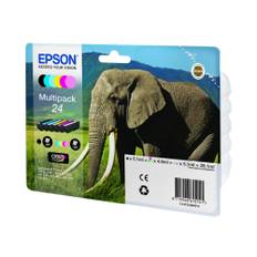 EPSONEpson 24 Multipack - 6 pakker - sort