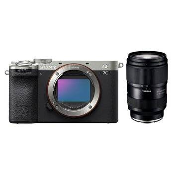 Sony Alpha 7C II (ILCE-7CM2) + Tamron 28-75mm f/2.8 Di III VXD G2  sølv
