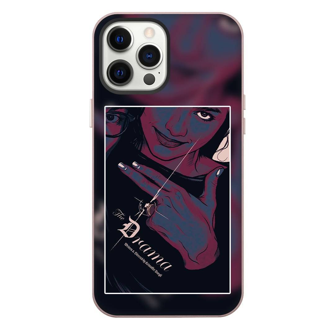 The Drama Phone Case For iPhone Samsung Galaxy Pixel OnePlus Vivo Xiaomi Asus Sony Motorola Nokia - The Drama Engagement Ring Illustration Art Poster.