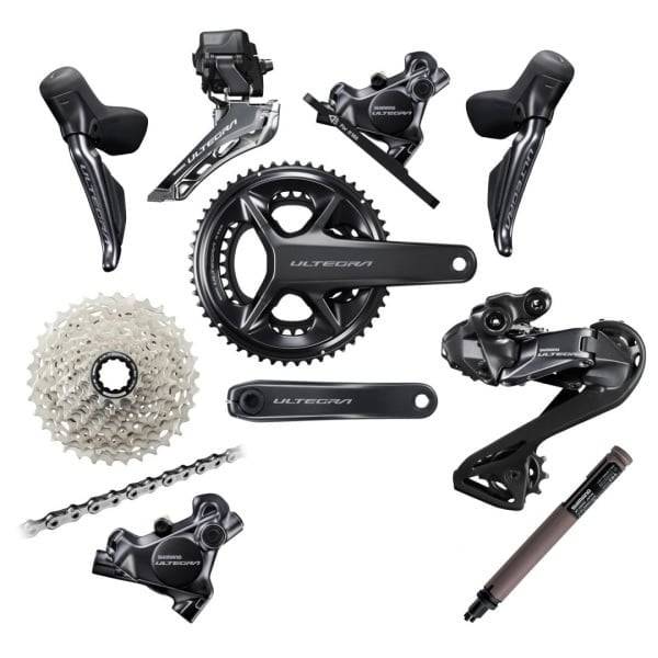 Shimano Ultegra R8170 DI2 Disc 12 speed Geargruppe 165 | 50/34 | 11/34.
