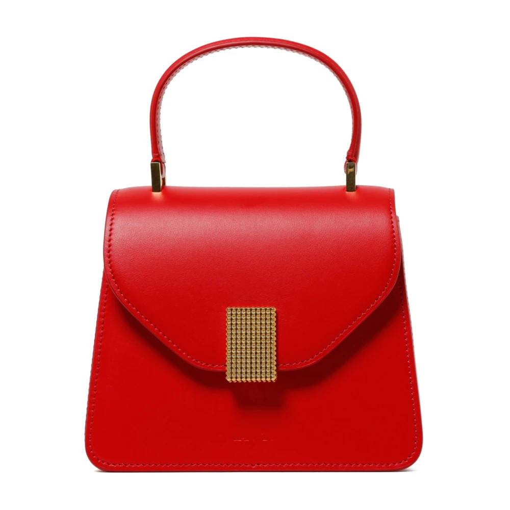 Lanvin Rød Concerto Mini Taske - Tasker - Dame - Rød - ONE SIZE - Uld