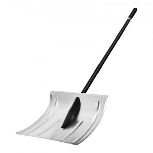 VEVOR Snöskyffel för uppfart, 40 cm bred snöskyffel i aluminiumlegering, halkfritt grepp, snöplogsskyfflar med stor kapacitet, avtagbart och lätt snöborttagningsverktyg för trädgård, bil, camping, utomhusbruk