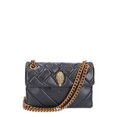 Kensington Leather Mini X Bag Black