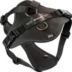 Julius-K9 Longwalk Light hundsele med trackerväska - svart - Storlek S: bröstomfång 49 - 66 cm