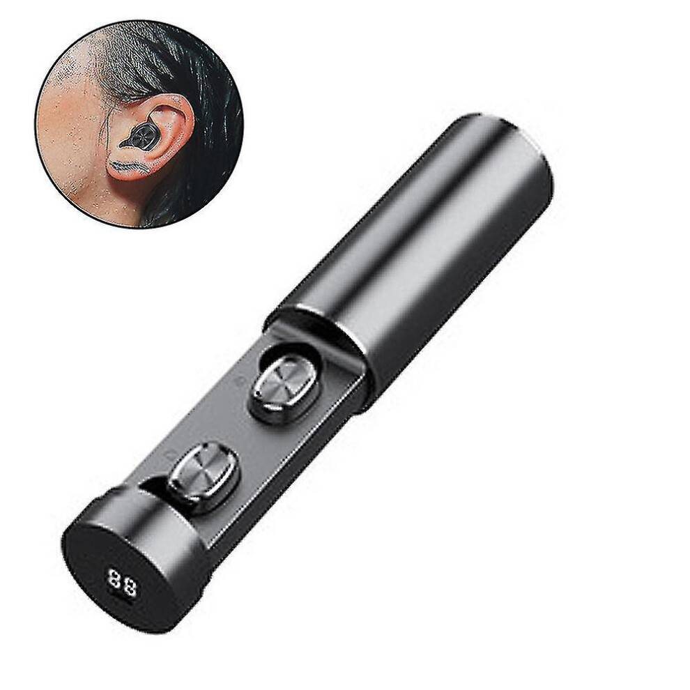TWS Stereo Trådløse Ørepropper, Til Sport, 8D Surround Sound, Touch Control, Bluetooth 5.1, Støjreduktion, Mikrofon, Binaural Opkald, Ergonomisk