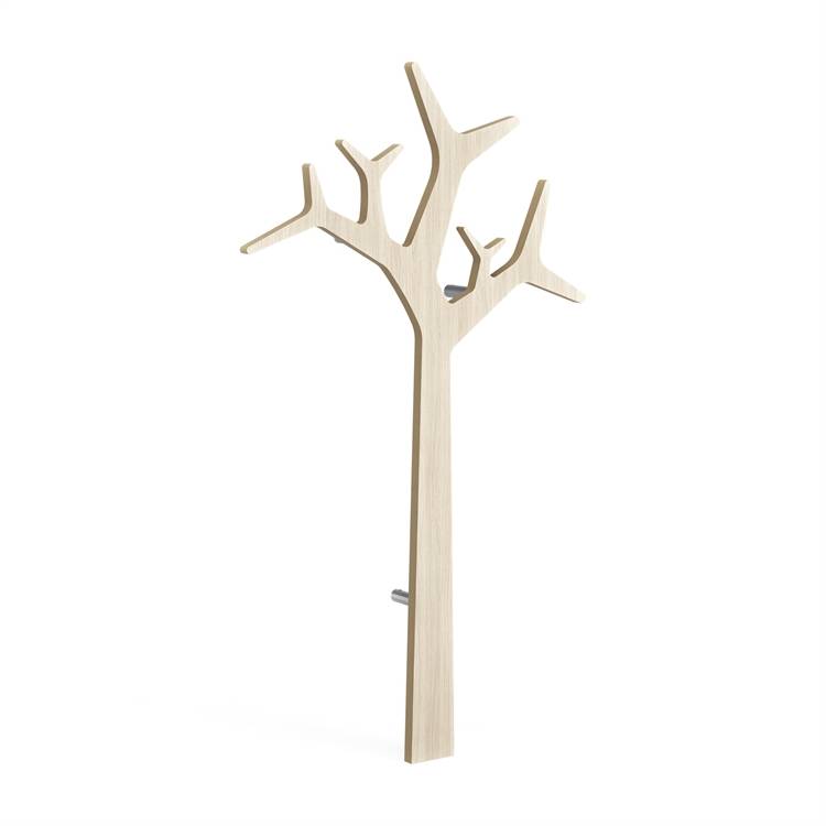 Swedese Tree Vægmonteret Knage 134 Vitpigmenteret Lak