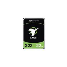 Seagate Exos X22 - 22TB - Hårddisk - ST22000NM004E - Serial Attached SCSI 3 - 3,5"