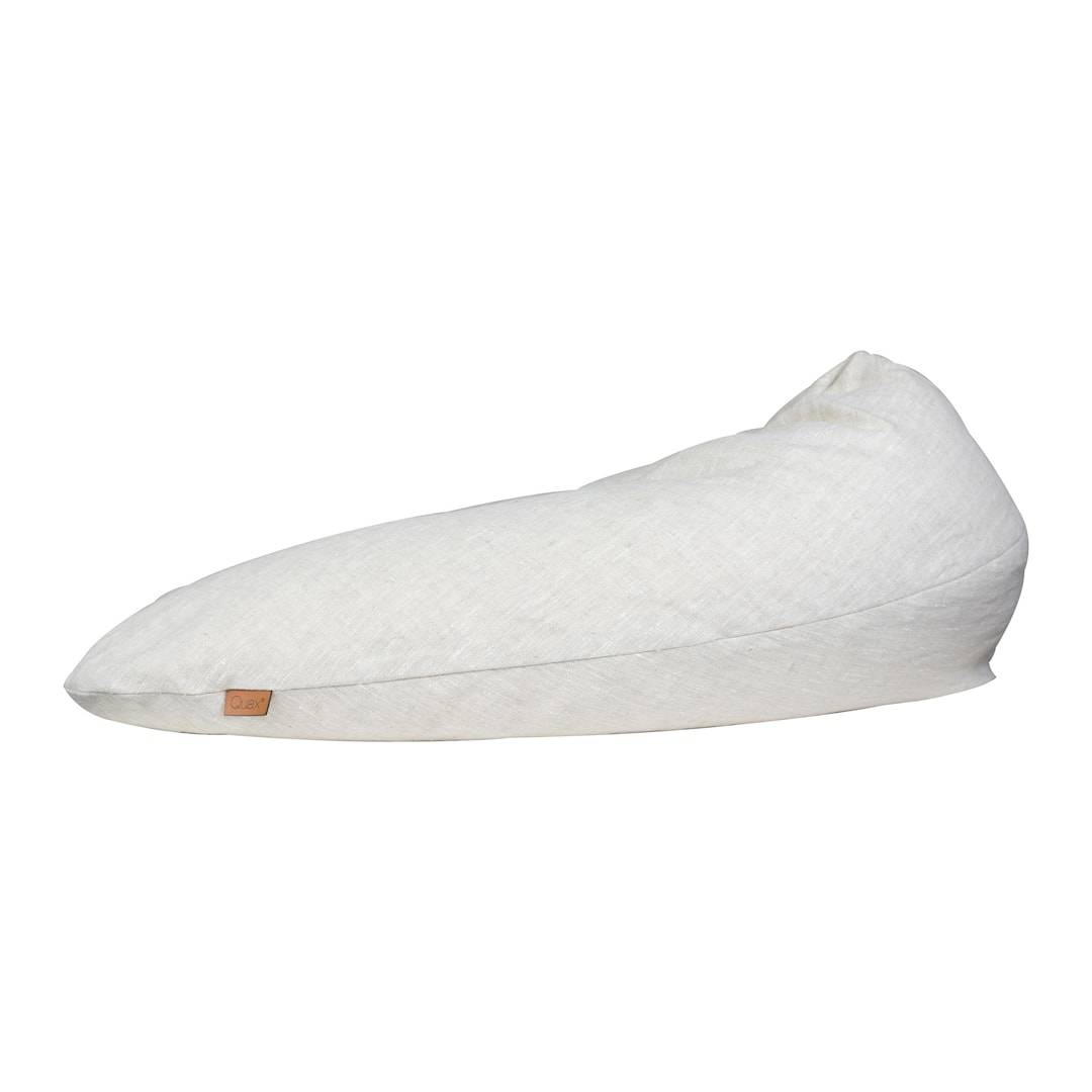 Quax XL Amningskudde Natural Linen Natural Linen XL Beige XL Pojkar, Flickor