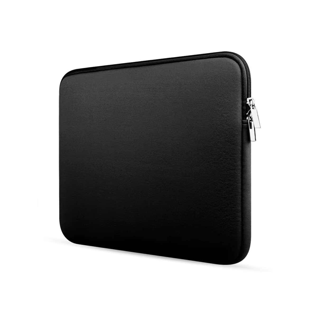 1 st enfärgad innerväska för bärbar dator i avslappnad stil för 11,6/12,5/13,3/14/15,4/15,6 tum, bärbara datorväskor för Mac Book, iPad, HP Chromebook - Svart (Multi-size)