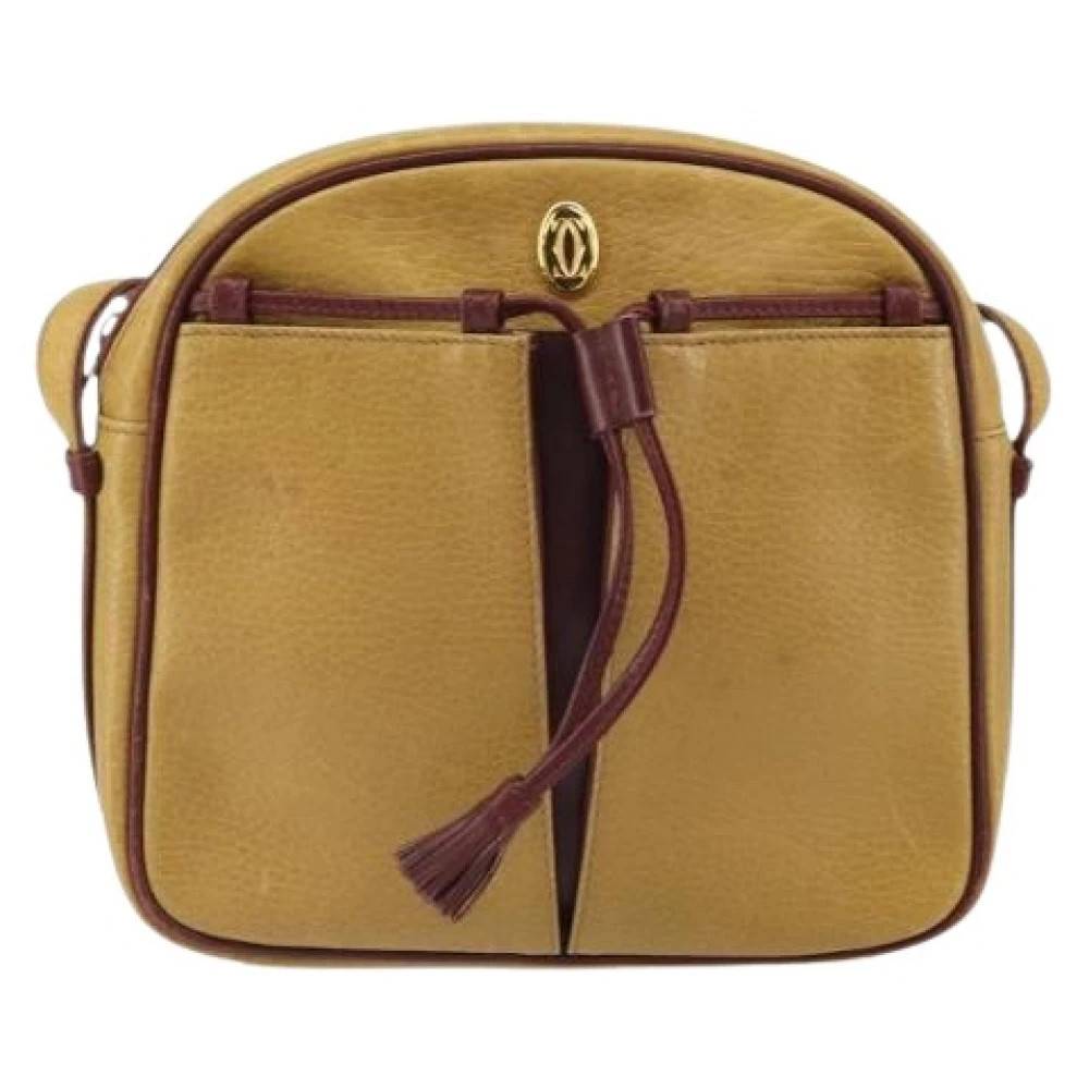 Cartier Vintage - Pre-owned Läder Cross Body Väska Vintage - Dam - ONE Size - Läder