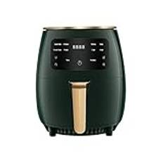 Air Fryer, 4,5 L Air Fryer Ugn One-Touch Digital Screen, Nonstick-korg, 1500W (Färg: Grön) (Grön) (luftfritöser) (Röd) (Svart) behövs Beauty Comes