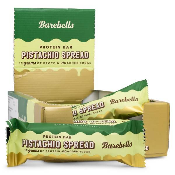 Barebells Gooey Bar, Pistachio Spread, 12-pack