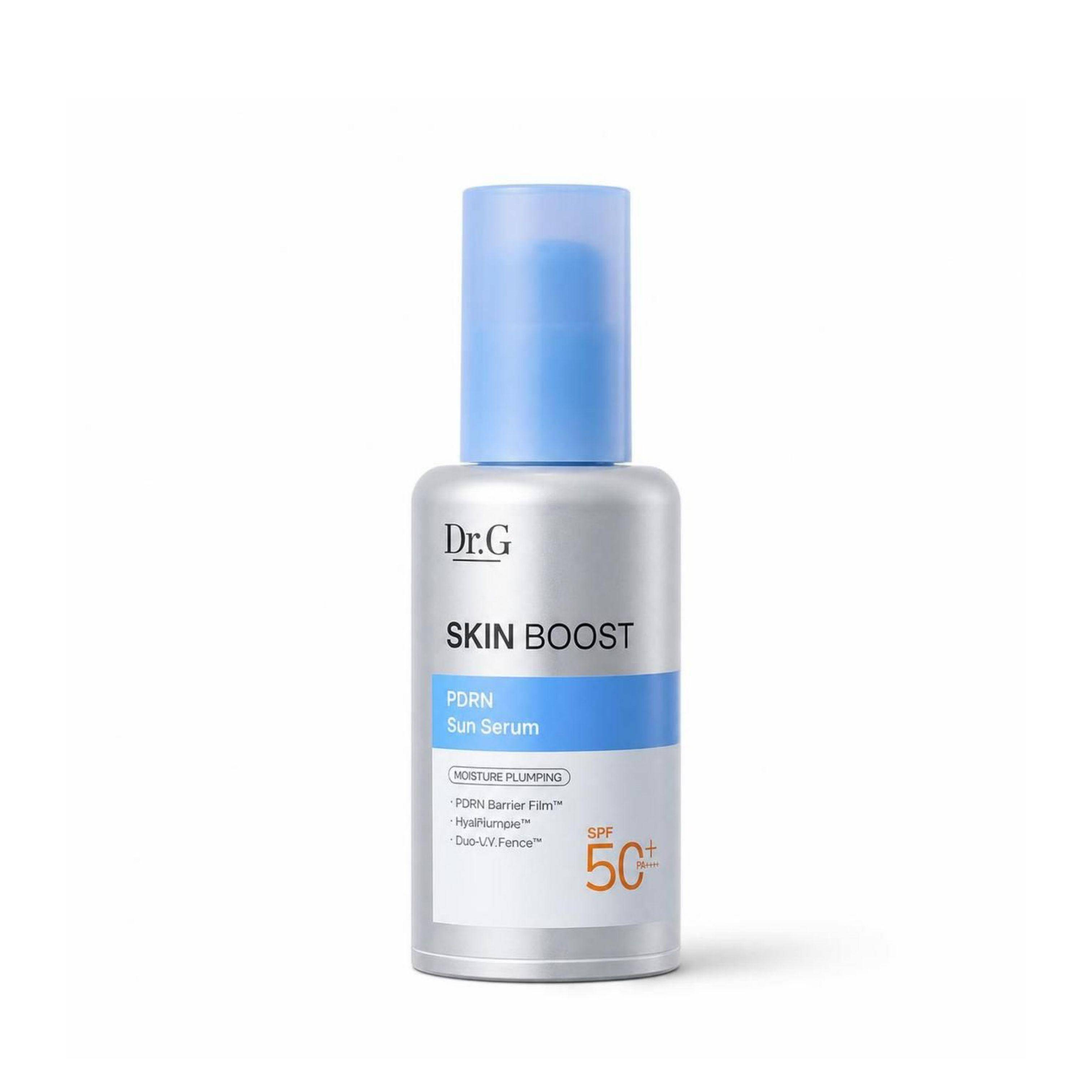Dr.G Skin Boost PDRN Solserum SPF50+ PA++++ Fuktgivande Uppljusande UV-skydd 50ml
