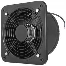 VEVOR Industriell Ventilation Frånluftsfläkt Ventilationsfläkt Kommersiell Metall Axial Avgas 250MM/10 Tum Luftavdragare (250MM/10 Tum)