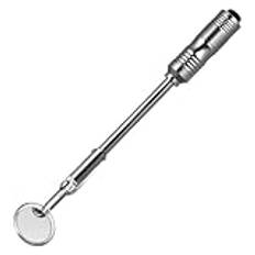 Gatuida Spegeln 2 St intraorala speglar munspeglar tänder spegel tandläkare spegel munspegel i rostfritt stål oral spegel inre tänder tandspegel spegelhandtag mun spegel med lampor
