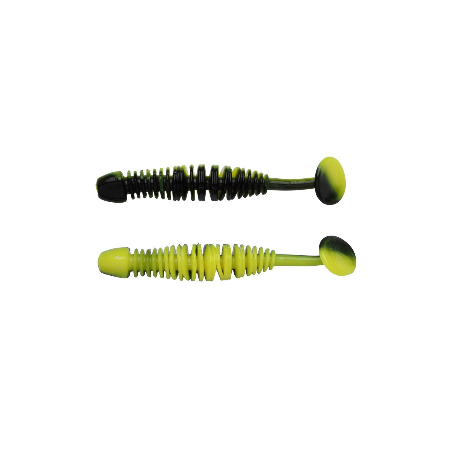 Powerbait Leech 50mm - Black/Sunshine Yellow