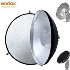 Godox beauty dish ad -s3 with grid ad -s4 flash diffuser for witstro speedlite flash ad180 ad360 ad200 ad360ii