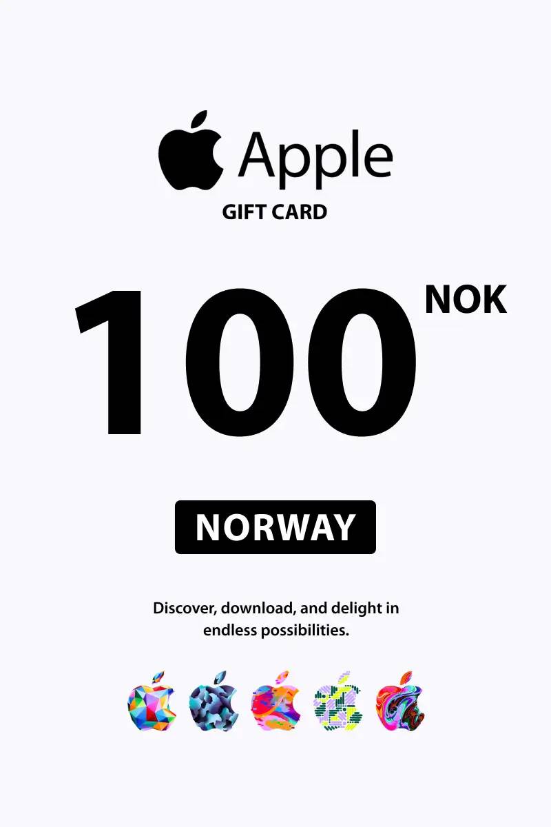 Apple 100 NOK Gift Card (NO) - Digital Code