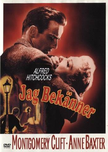 DVD - Jag bekänner (Montgomery Clift) (1953) (Beg)