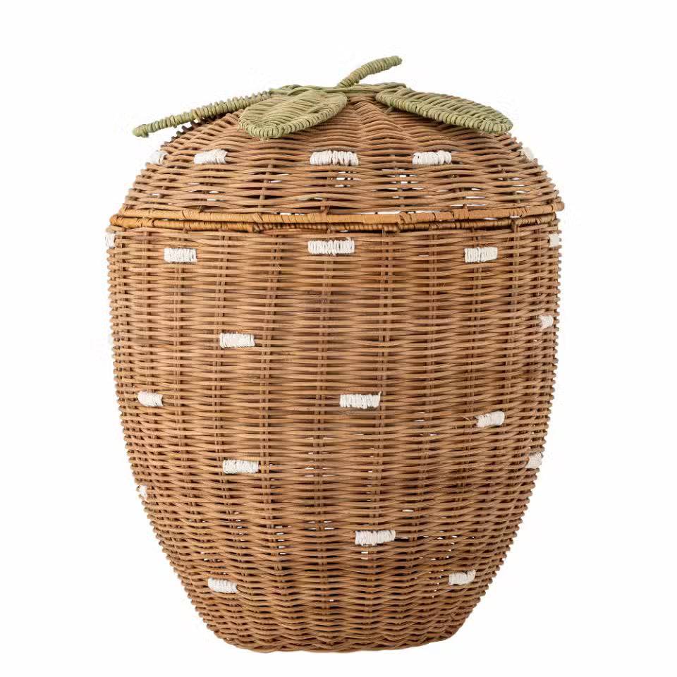 Bloomingville Mini Pelino Kurv Jordbær