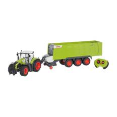 Radiostyrd Traktor RC Claas Axion 870 Släp 109 cm