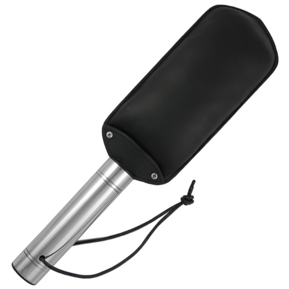 Metal Hard Spanking Paddle – Läder och metall