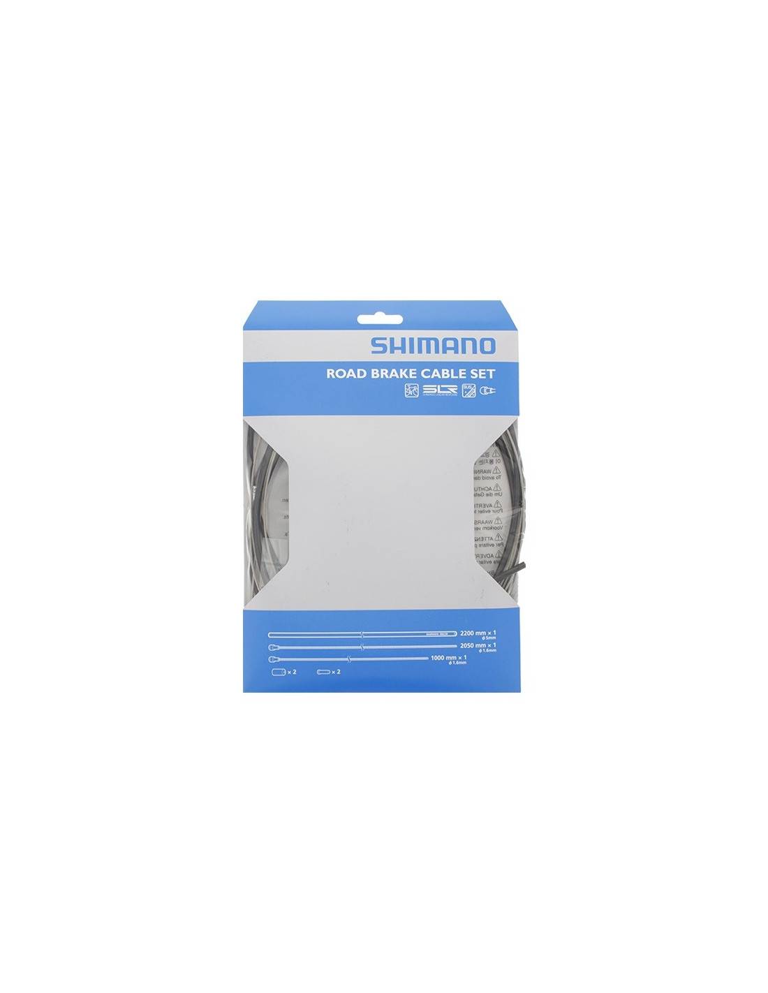 Bromsvajerkit road Shimano svart