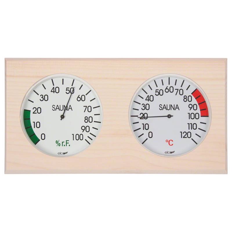 Sauna Klimastation | Termometer & Hygrometer