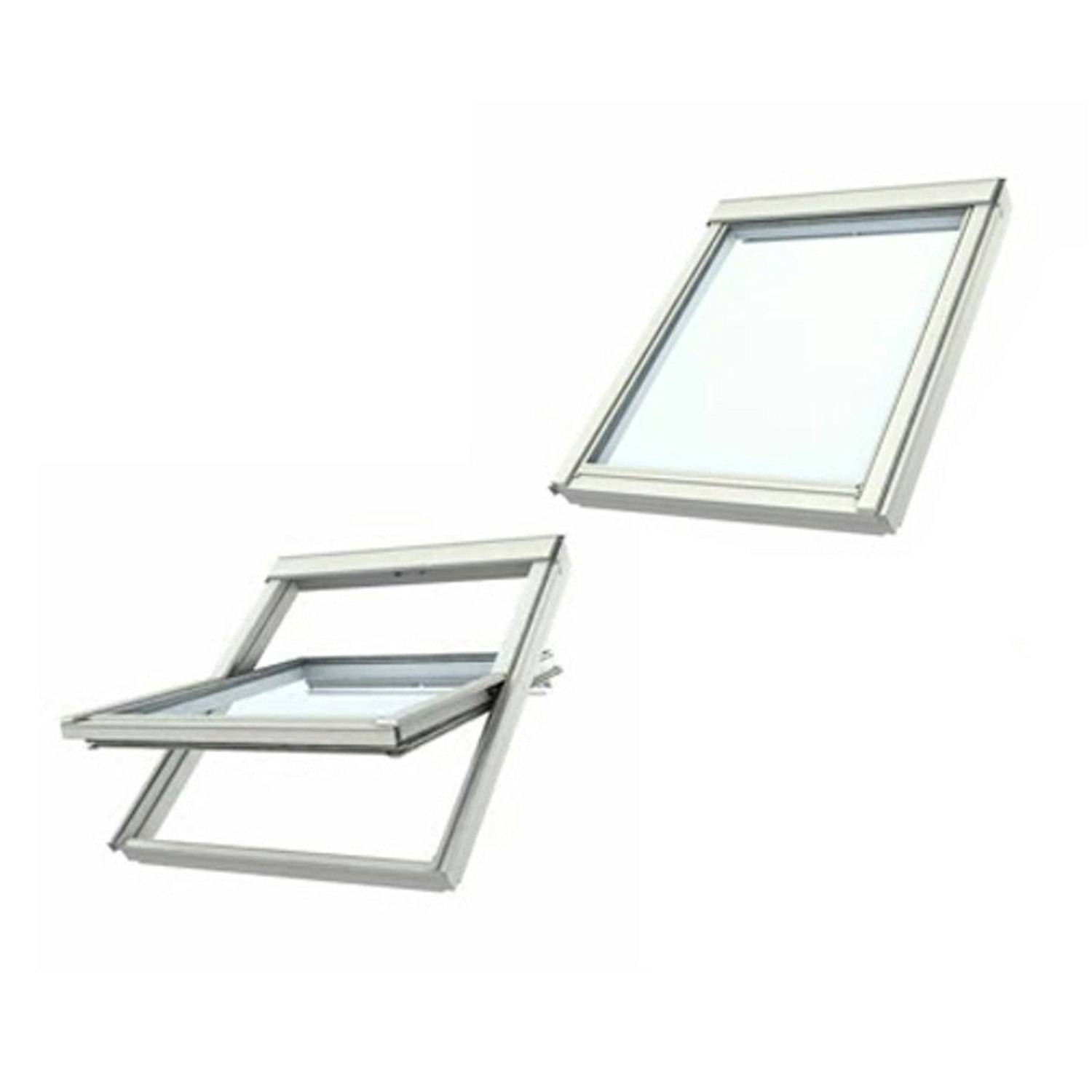 Takfönster Velux Pivåhängt Paket Solo 2 MK06 780x1178 mm, (--68) Glasruta, Vit Everfinish