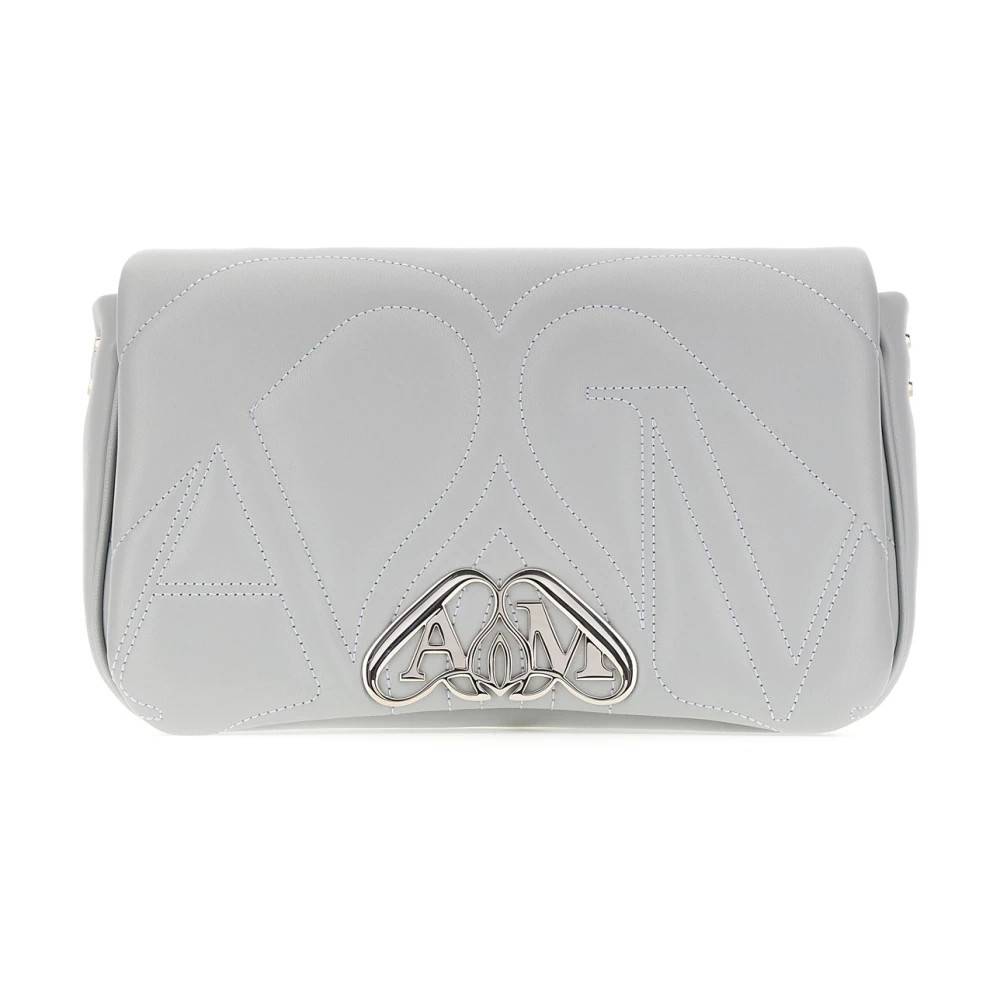 Alexander McQueen Crossbody Tasker - Tasker - Dame - Grå - ONE SIZE - Uld