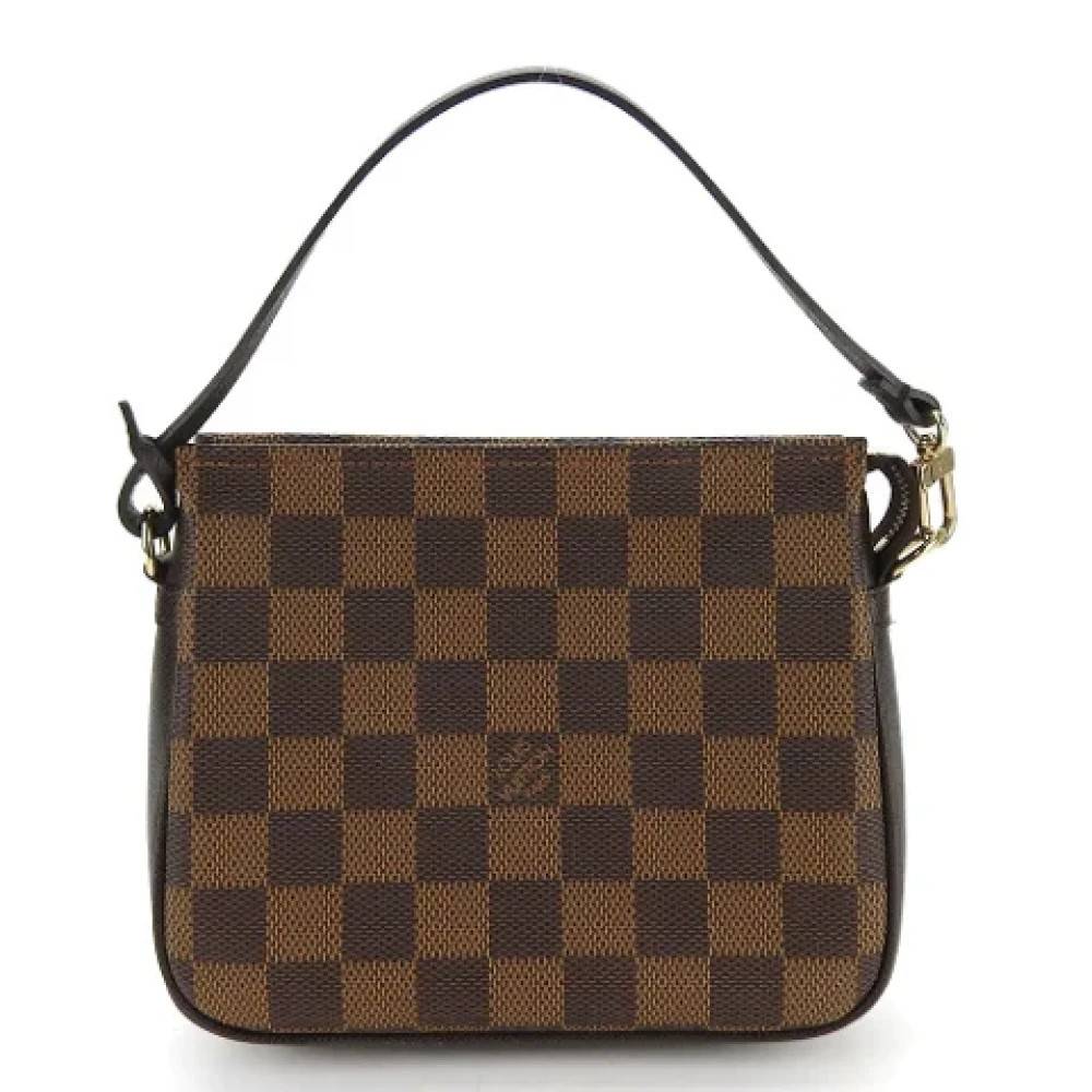 Louis Vuitton Vintage Pre-owned Stof louis-vuitton-tasker - Vintage - Dame - Brun - ONE SIZE - Tyl