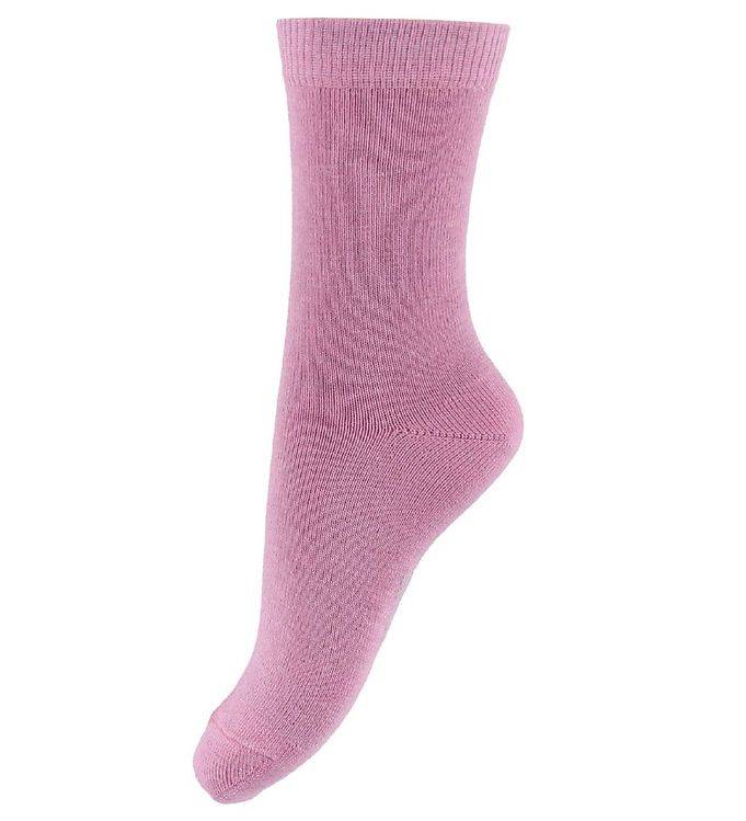Fuzzies Strømper - Uld/Bomuld - Gl. Rosa - Fuzzies - 17/19 - Strømper