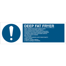 Mandatory sign - Deep Fat Fryer