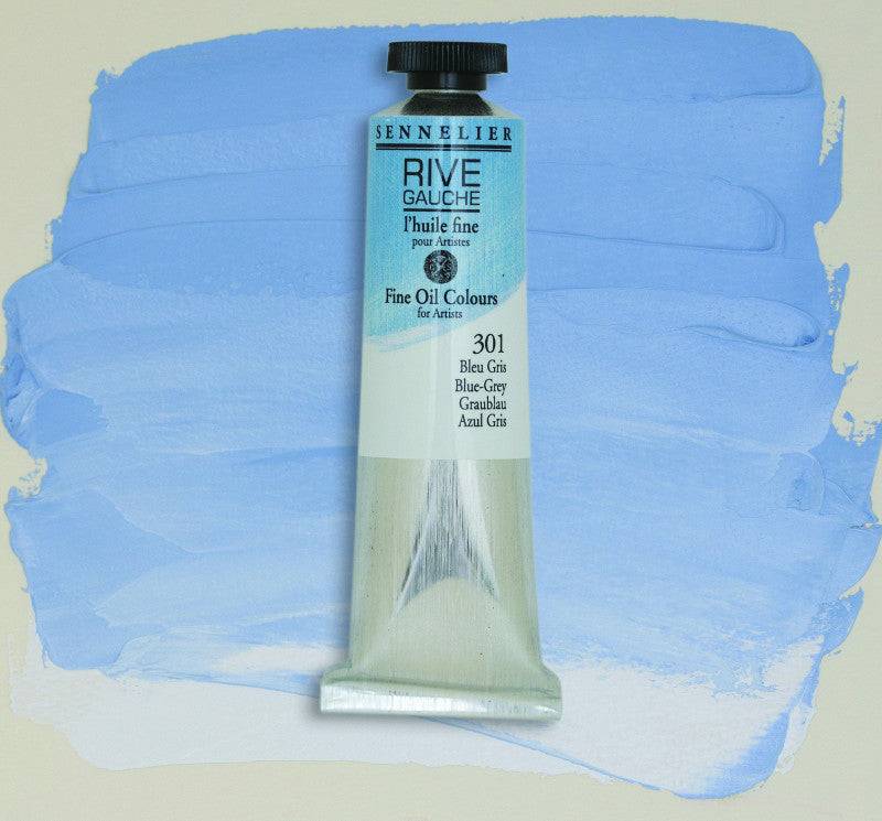 Sennelier Rive Gauche Oljefärg 200 ml Blue-Grey 301