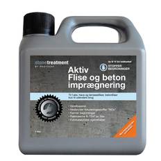 Aktiv flise- og beton imprægnering stonetreatment 1 l - På lager i butik