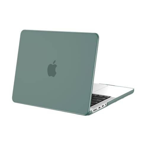 MOSISO Kompatibel med MacBook Pro 14 tum fodral M5 M4 M3-M1, midnattsgrön