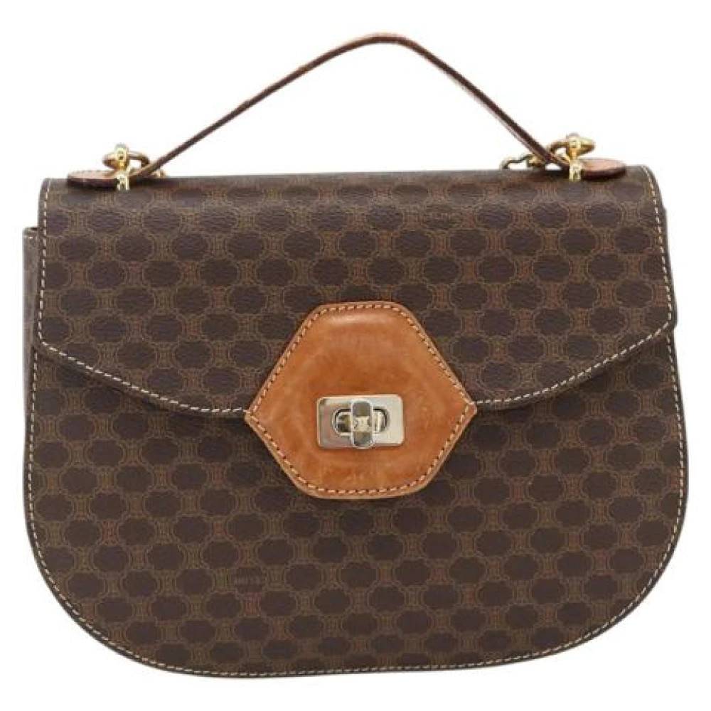 Celine Vintage - Pre-owned Vintage macadam handväska Vintage - Dam - ONE Size - Läder