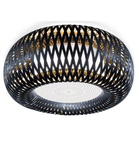 Katalos loftlampe fra Slamp - Sort/guld