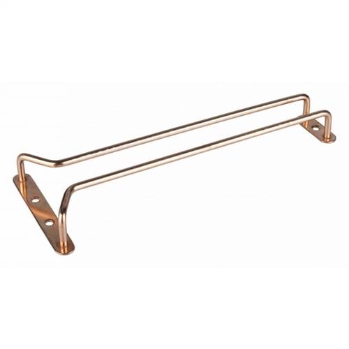 Glasskinne de-luxe, kobberfarvet, 28 cm..