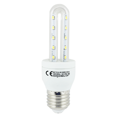Aigostar LED lamper 4W E27 sæt med 3 - 20 x LED sparepære form, 30W, 320Lm, Energi A+, kold hvid 6400K (dagslys) - Kulør : Kold