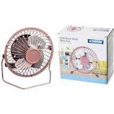 Status 4&#34; Mini USB Fan - Rose Gold