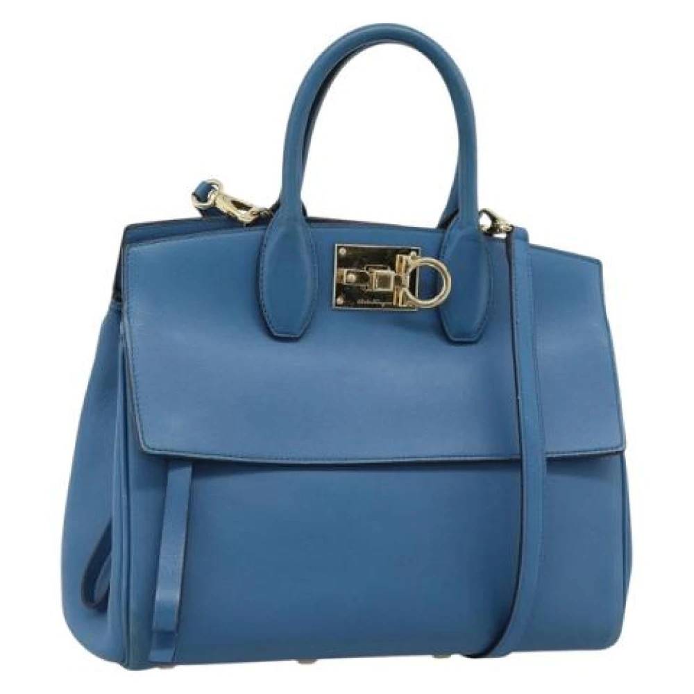 Salvatore Ferragamo Pre-owned - Pre-owned Handväska Vintage - Dam - ONE Size - Läder