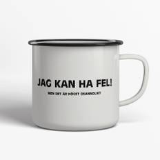 Jag Kan Ha Fel Emaljmugg