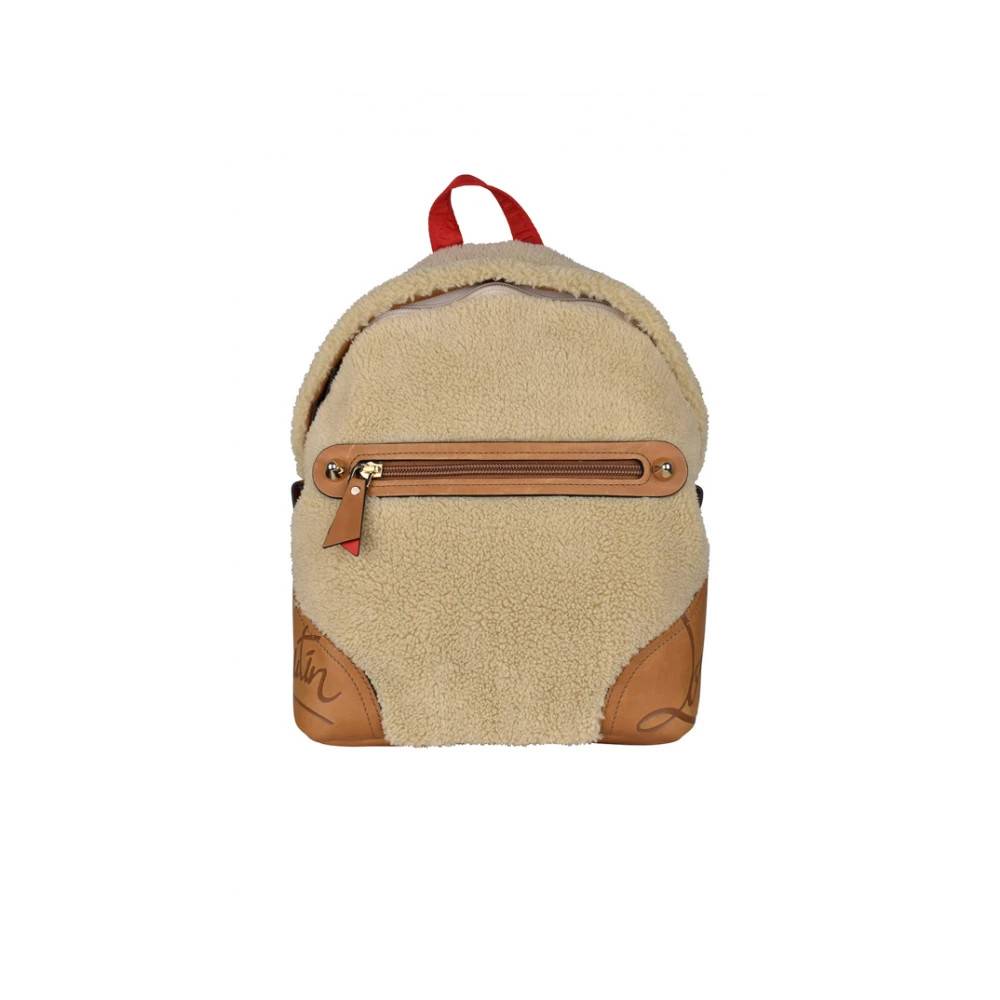 Christian Louboutin - Shearling Backpack Väskor - Herr - ONE Size - Läder