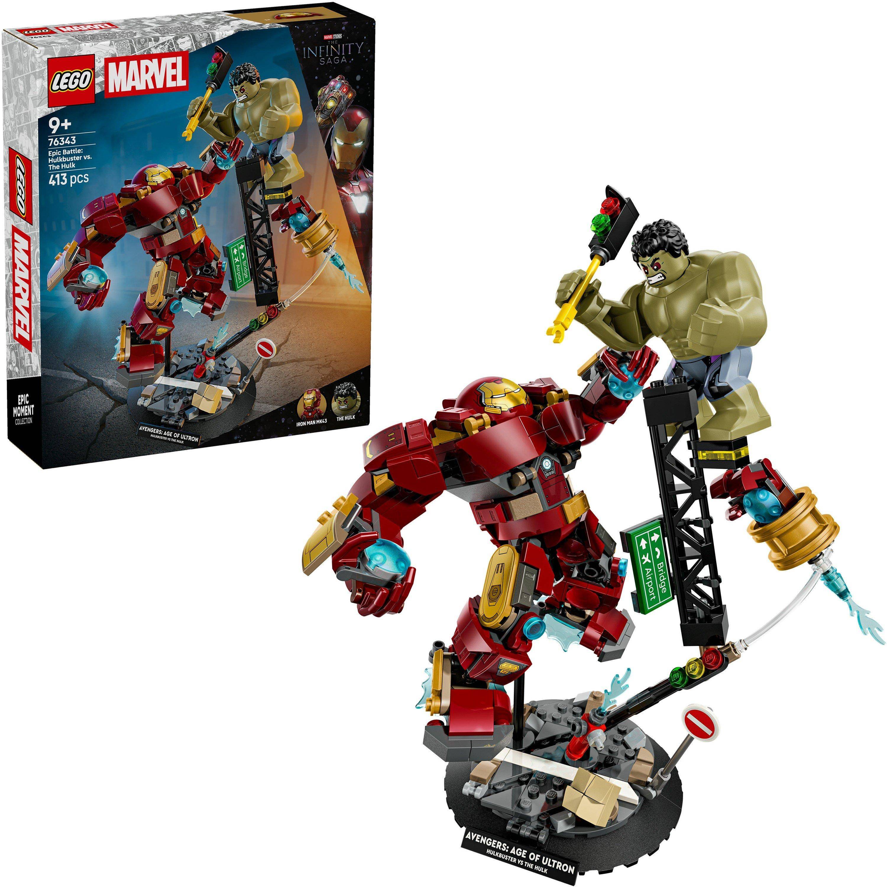 Lego Marvel Epic Battle: Hulkbuster Vs. The Hulk Set 76343