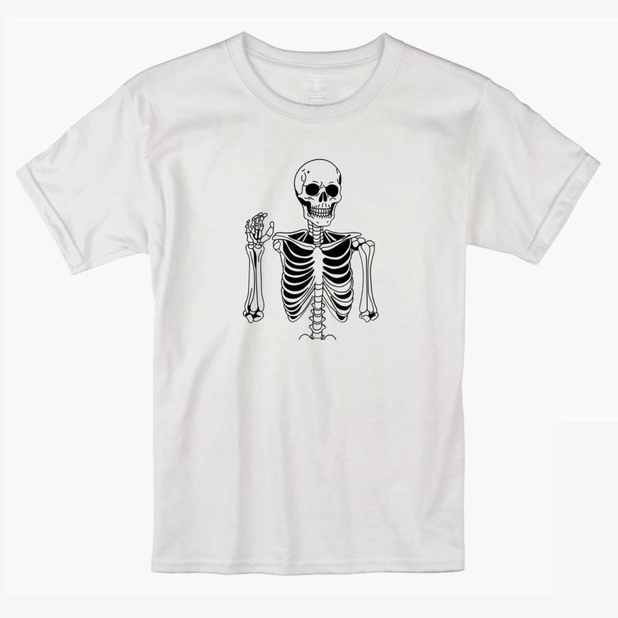 Skelett T-shirt Barn