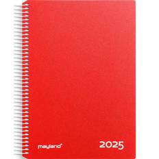 Mayland 2025 25218010 timekalender 24,2x18,5 cm rød